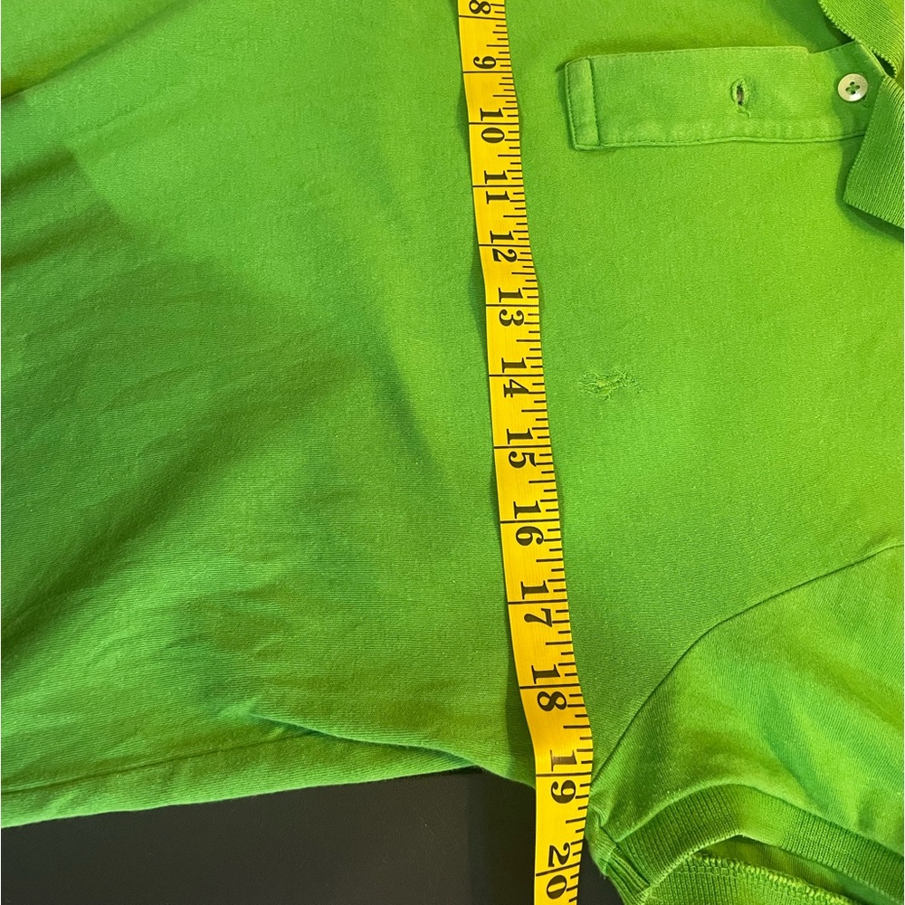 Polo by Ralph Lauren Sport, Classic Fit, Slim Fit, Green, Small, women’s - Picture 9 of 13